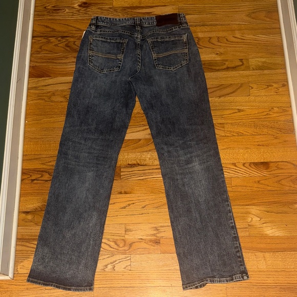 Men’s Rock &‎ Roll Classic Dark Double Barrel   relaxed straight leg Jeans 32x36 - Picture 4 of 4